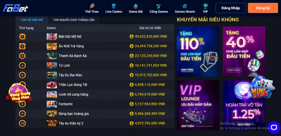 Hình ảnh quy trình nạp tiền và nhận thưởng tại b888bet